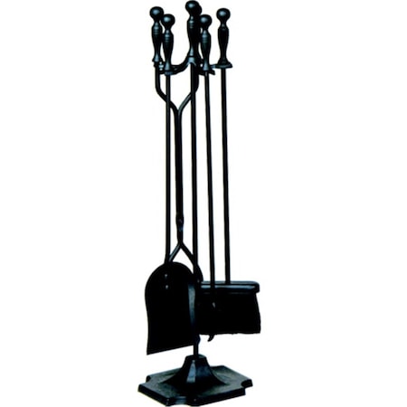 Uniflame Uniflame T51030BK 5 PC BLACK FIRESET (F-1188) T51030BK